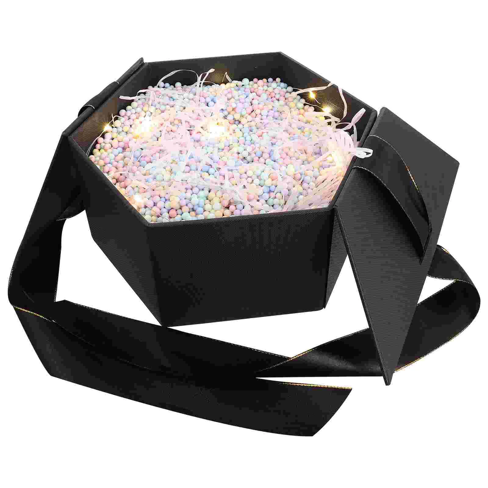 

Box Wedding Boxes Giftcandy Valentine Jewelry Day Styrofoam Crafts Beads Filler Storage Paper Bags Favor Packing Present