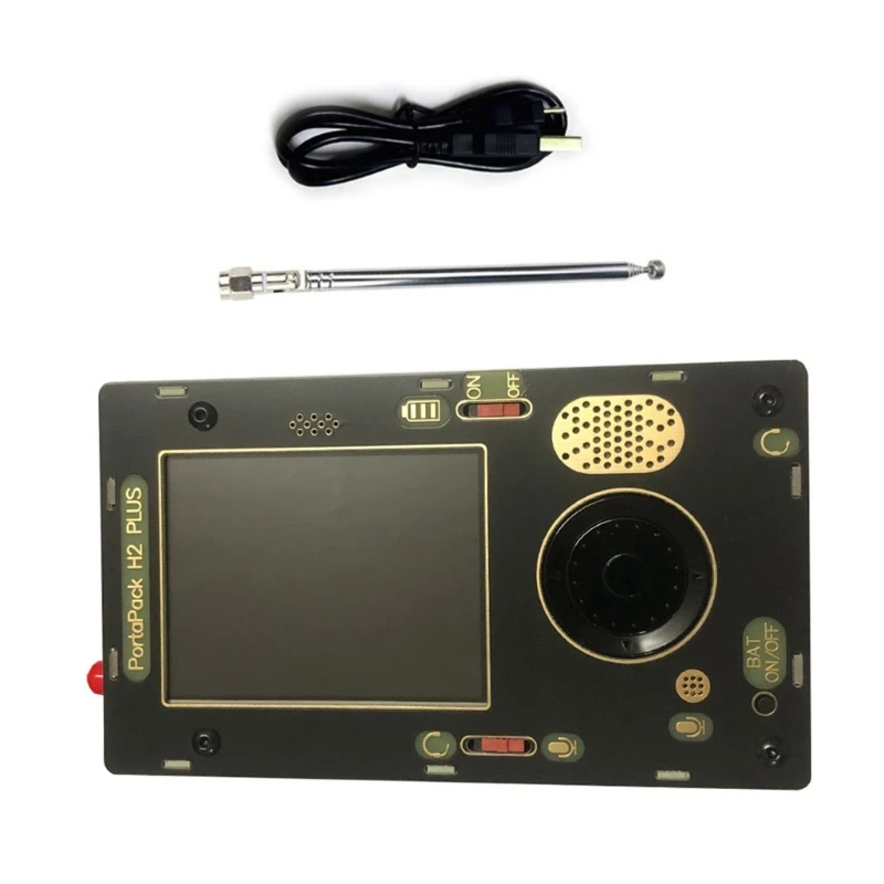 

3.2 Inch Touch Screen Portapack H2Plus 1mhz-6ghz Software Radio Platform with Antenna SDR Software Defined Radio