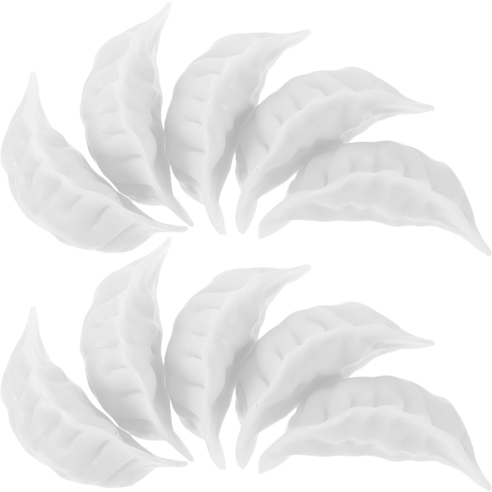 

Искусственные пельмени 10 шт., декоративные украшения из ПВХ, имитация кухонной еды, для обучения детей