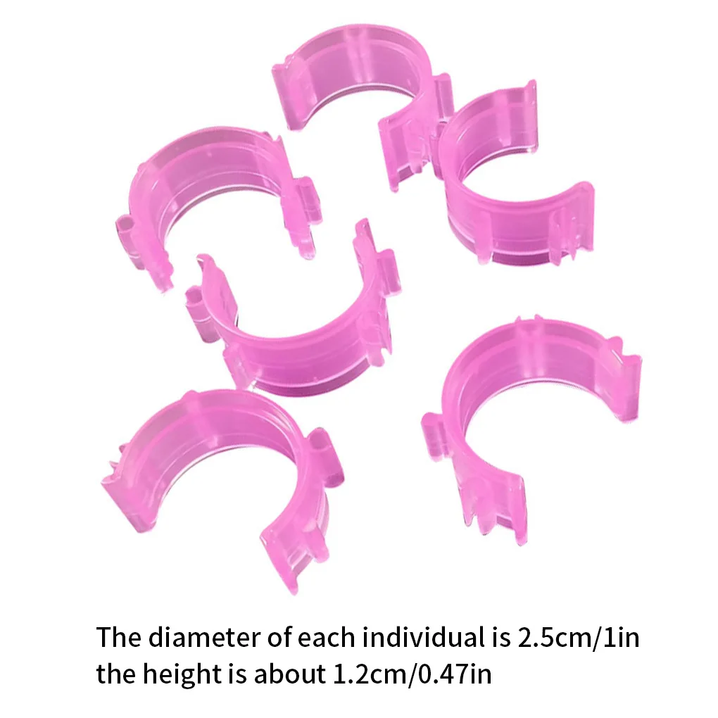 

40Pcs Silicone Elastic Sewing Bobbin Clips Reusable Thread Spool Clamps Holder Quilting Sewing Accessories Random Color