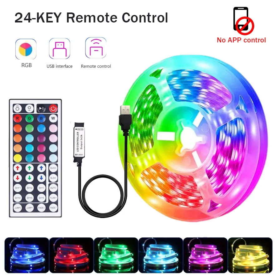 

RGB светодиодная лента Luces 5м/10м/20м/30м