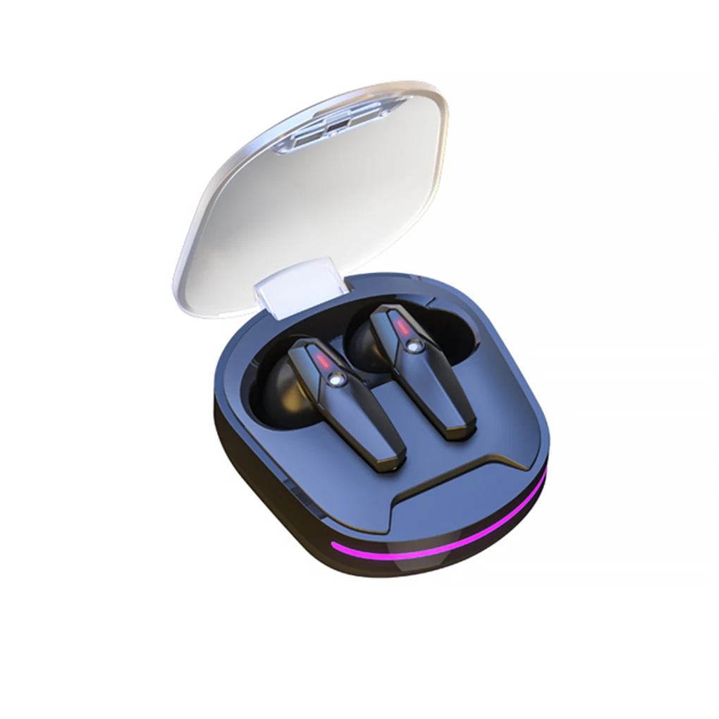 

TWS Earphone Jogging Wireless Touch Control Rechargeable Bluetooth-compatible In-ear Headset Auto Pairing Black