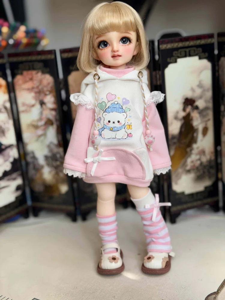 Фото Одежда для кукол BJD 1/4 1/6 MSD MDD YOSD: свитер, носки, аксессуары для кукол (куклы в комплект не входят) №4