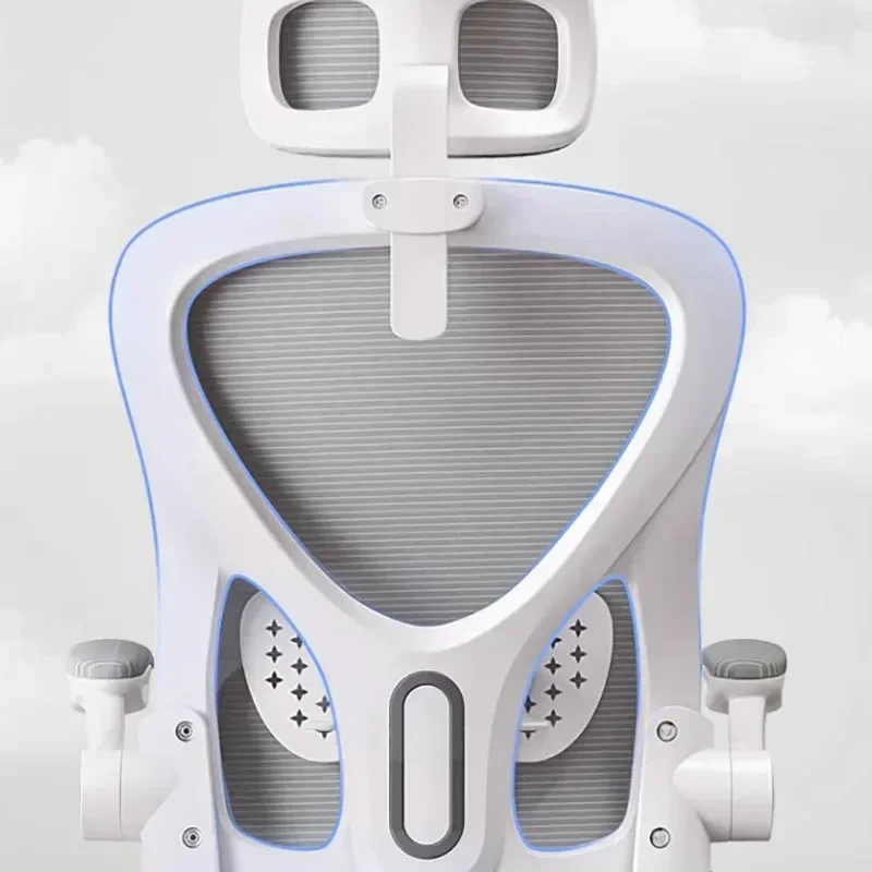 Офисное кресло с поддержкой спины эргономичное современное откидной спинкой