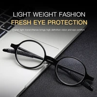 ultralight small round frame reading glasses men women pc lens classic presbyopia eyeglasses unisex anti reflective eyewear