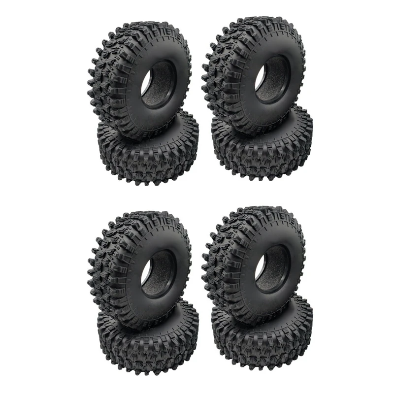

8 шт. 120 мм 1,9 резиновые шины для гусеничного колеса 1/10 RC Rock Crawler Axial SCX10 90046 AXI03007 Traxxas TRX4 D90 TF2
