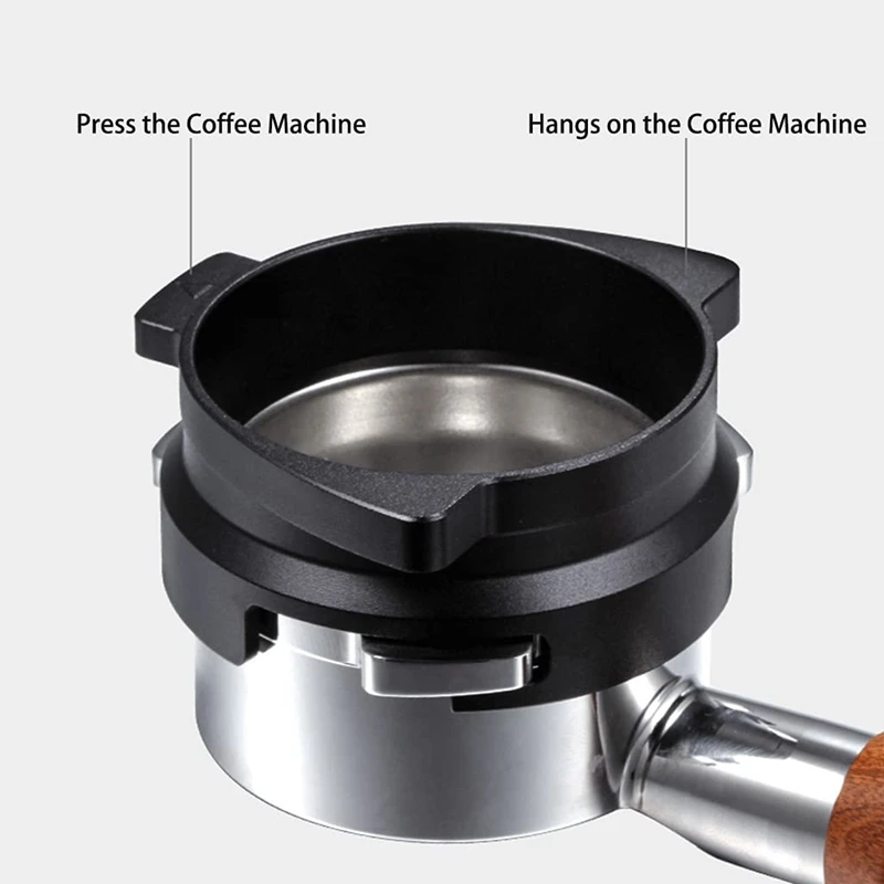 

Coffee Powder Ring,54MM Espresso Dosing Funnel Universal Coffee Powder Receiving Dosing Ring Coffee Machine Coffee Accessories