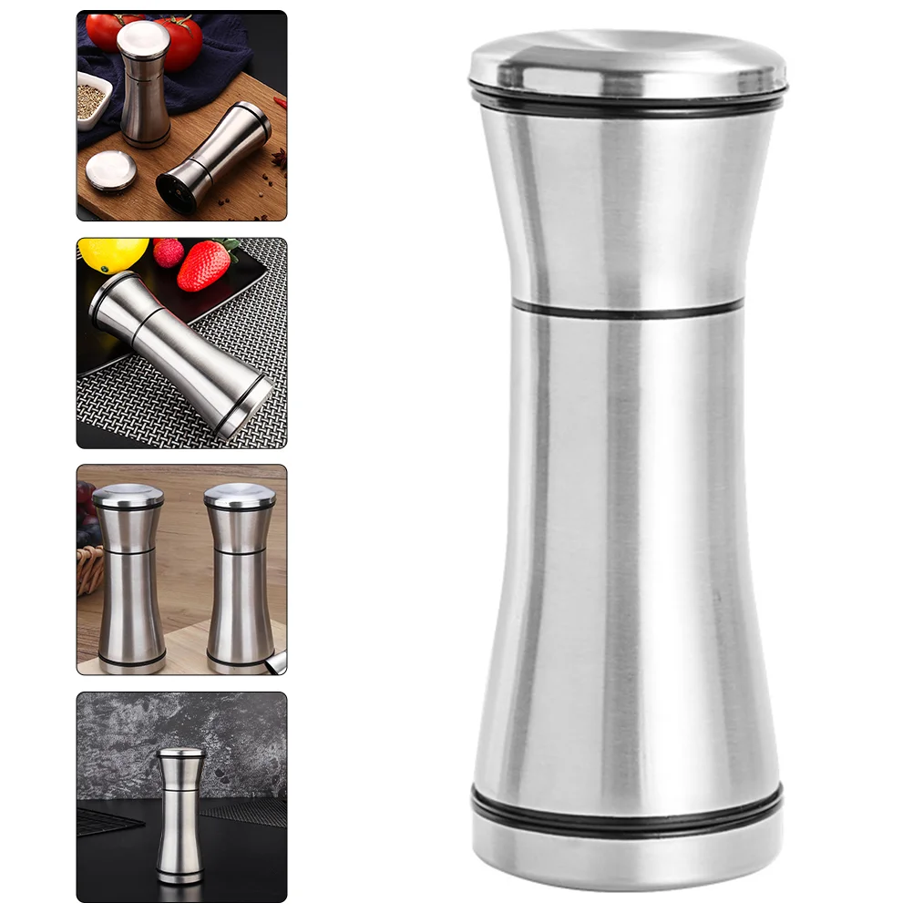 

Pepper Seasoning Salt Grinder Shaker Condiment Peppercorn Shakersjars Containers Mill Mills Steel Kitchen Jar Bottles Metal