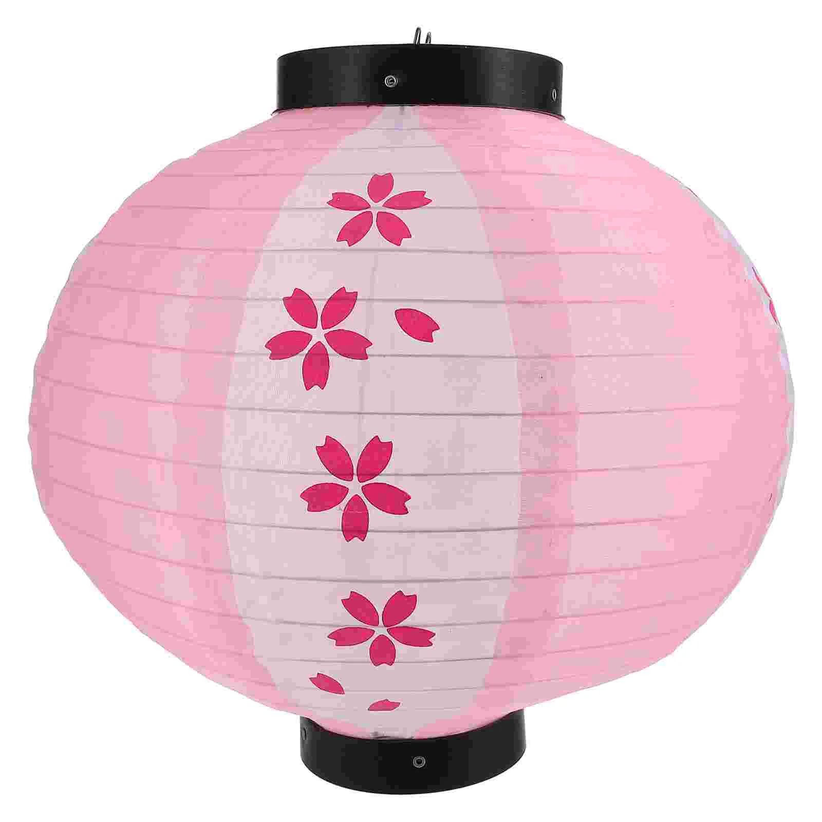 

Lantern Paper Japanese Hanging Lanterns Sushiroom Dining Fixture Light Bar Foldable Silk Chinese Style Decorations Wedding Lamp