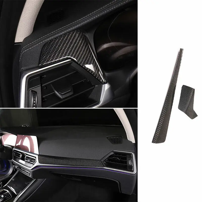 Внутренняя отделка из углеродного волокна для BMW 3 серии 20-23 центральная консоль