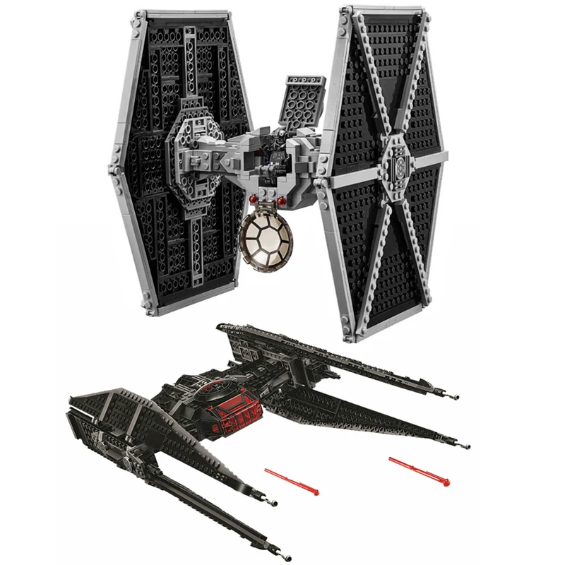 

Модель имперского истребителя TIE Совместимость с 75211 конструкторами с фигурками игрушки для детей план звезд Рождество