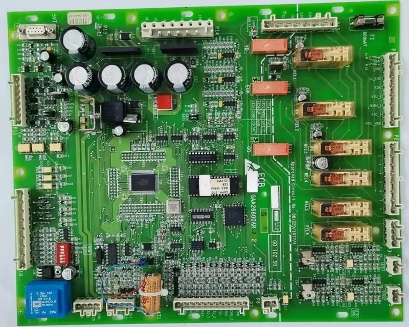 Фото Плата управления лифтом GAA26800AR2 (PCB/ECB), 330x270 мм, запчасти для лифтов №1
