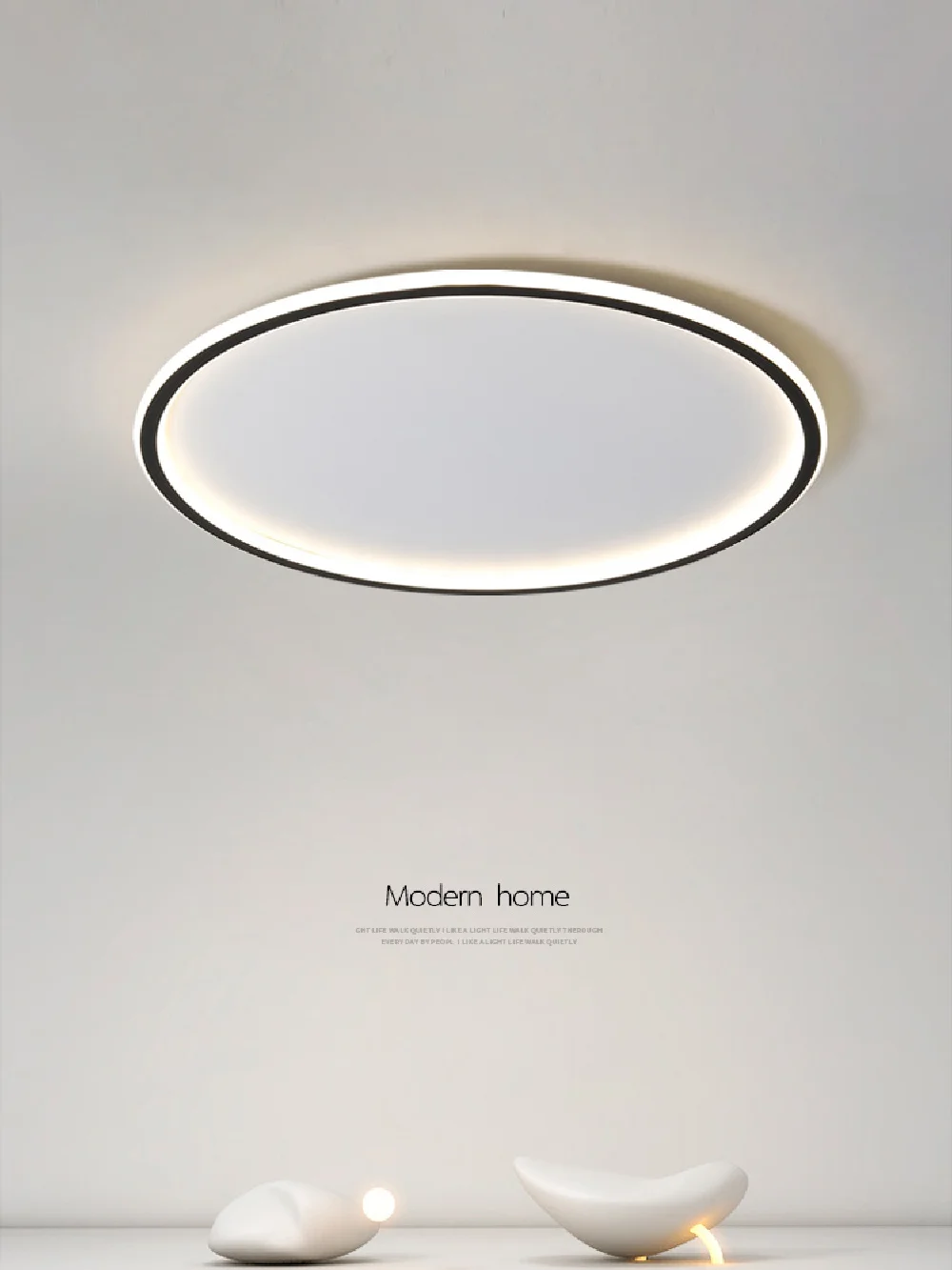 

Ultra-thin minimalist led ceiling lamps modern minimalist Nordic minimalist restaurant study master bedroom room lighting