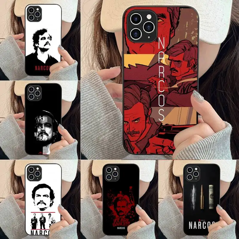 

Narcos Phone Case For Iphone 7 8 Plus X Xr Xs 11 12 13 Se2020 Mini Mobile Iphones 14 Pro Max Case