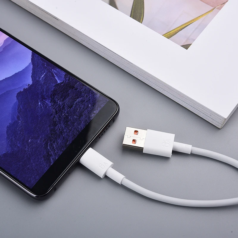Оригинальный кабель Honor 66W 100W 6A USB Type C SuperCharge Шнур для быстрой зарядки данных 70 80 90
