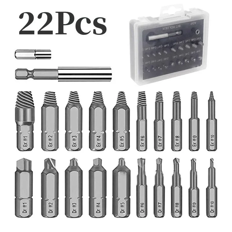 

Набор экстракторов поврежденных винтов LYHLYA