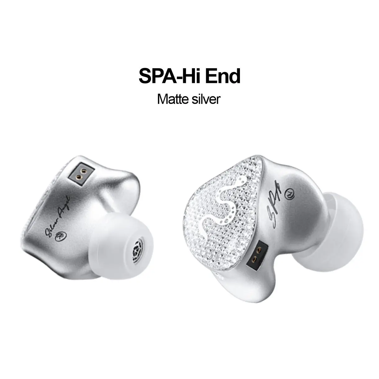 Фото EarAcoustic Audio SPA-Hi End 11,4 мм Титановый золотой шариковый верх Динамический драйвер HiFi Проводные наушники-вкладыши №1