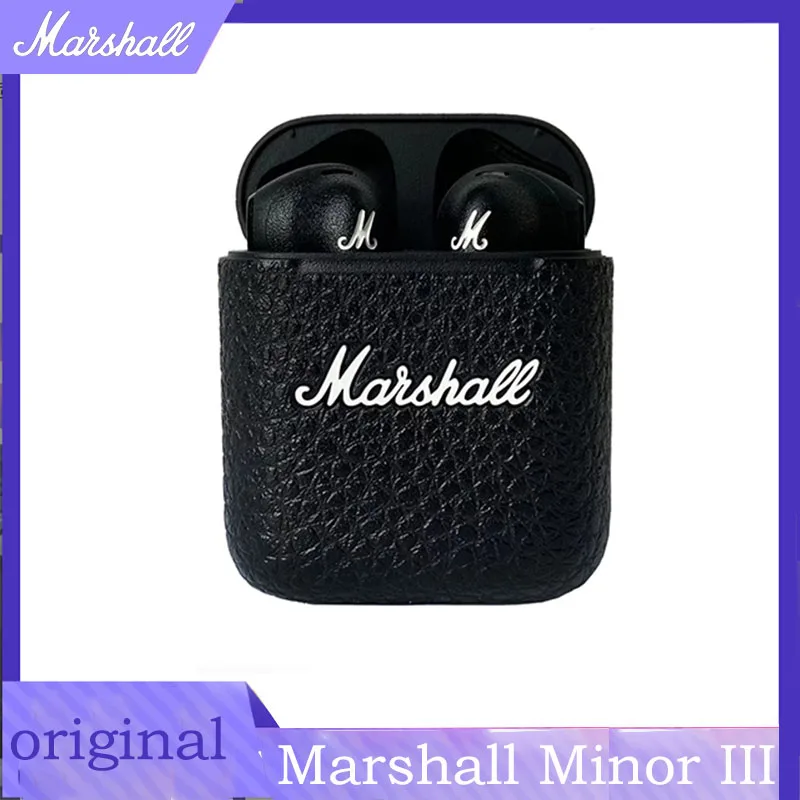 

Marshall Minor III True Wireless In-Ear Headphones Marshall Wireless Bluetooth 5.1 Noise Cancelling Hi-Fi Subwoofer Music