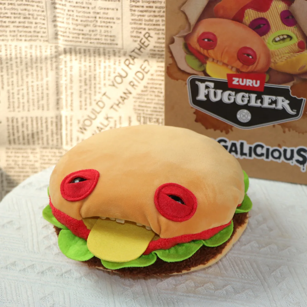 Оригинальная коллекционная игрушка-сюрприз Fuggler: FUGGALICIOUS — Пицца, Хот-дог, Мороженое, Гамбургер, Уродливый Монстр. Мягкая плюшевая игрушка-монстр, кукла, подарки. (art.: 3920da5d910a5) - 3920da5d910a5