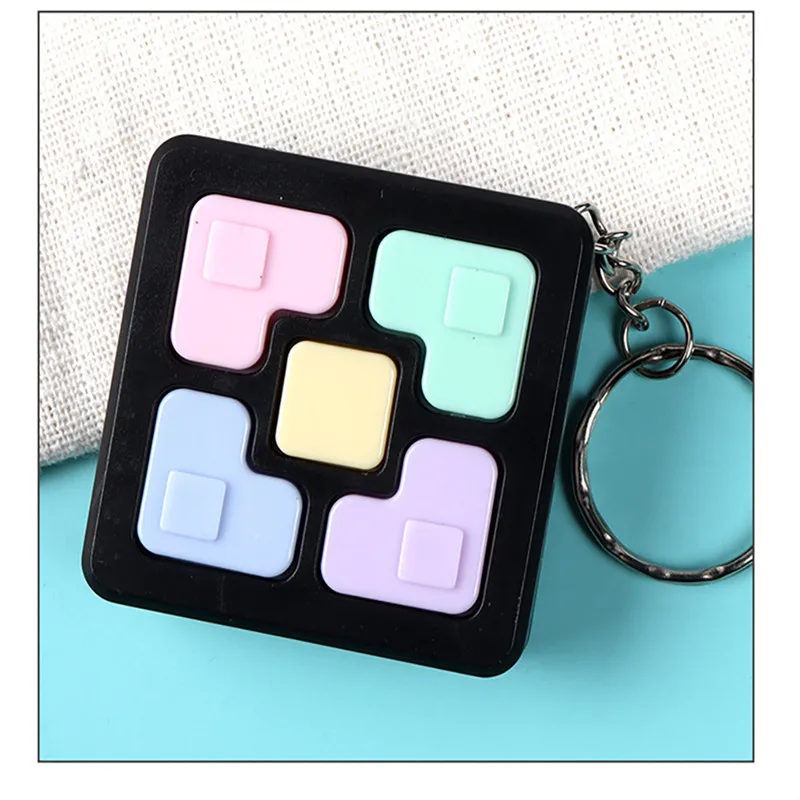 

Обучающие мини-игрушки для детей с памятью, Детский пазл, креативный интерактивный игровой автомат Монтессори, игровой автомат с памятью, д...