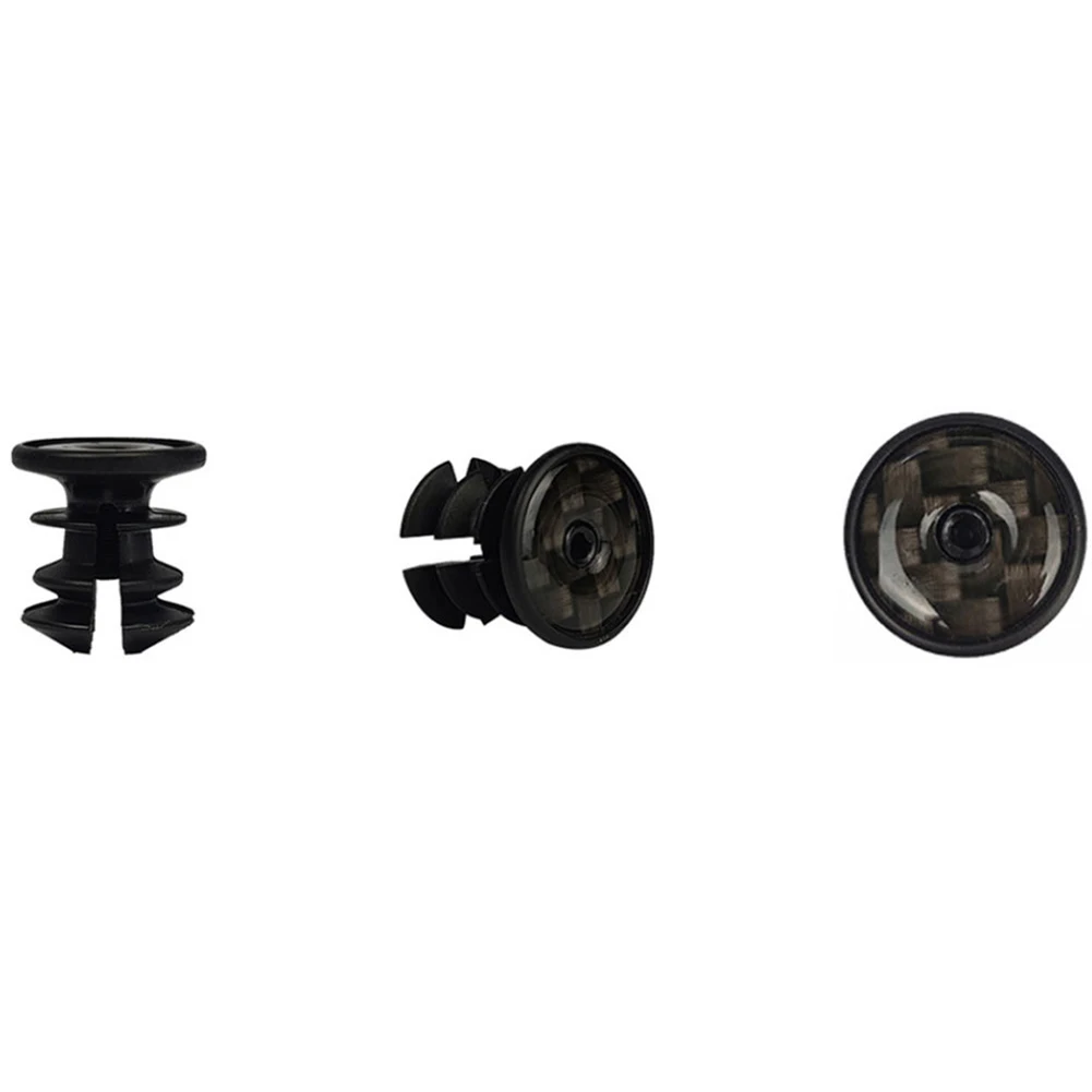 

Plug/Pair Bike Handlebar End End Caps MTB Handlebars Plastic Bicycle Handlebars Replaces Traffic Universal Useful
