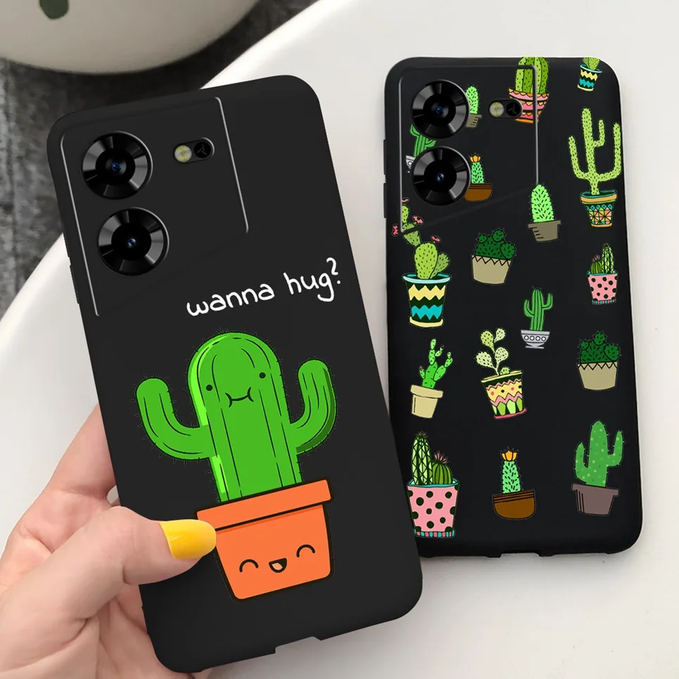 Мягкий силиконовый телефонный чехол для Tecno Pova 5 POVA5 Новинка 2023 модный крутой