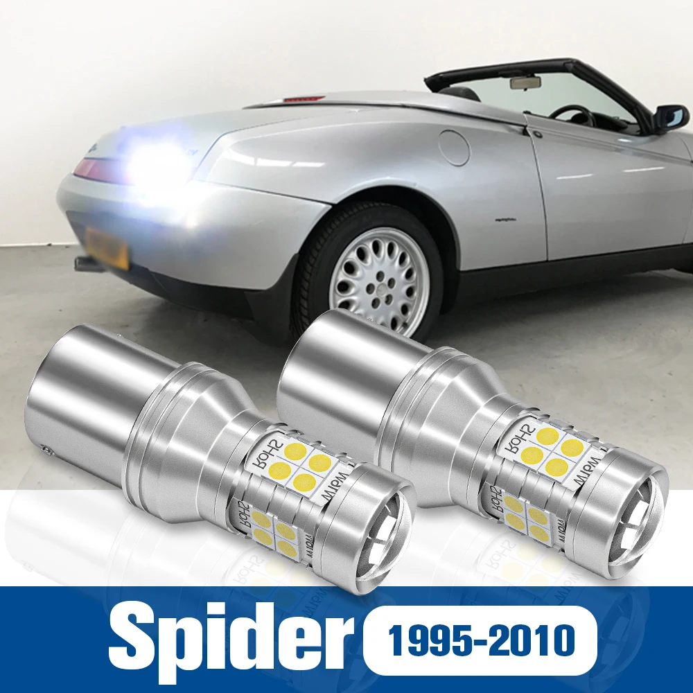 

2pcs LED Reverse Light Back up Lamp Accessories Canbus For Alfa Romeo Spider 1995-2010 2002 2003 2004 2005 2006 2007 2008 2009