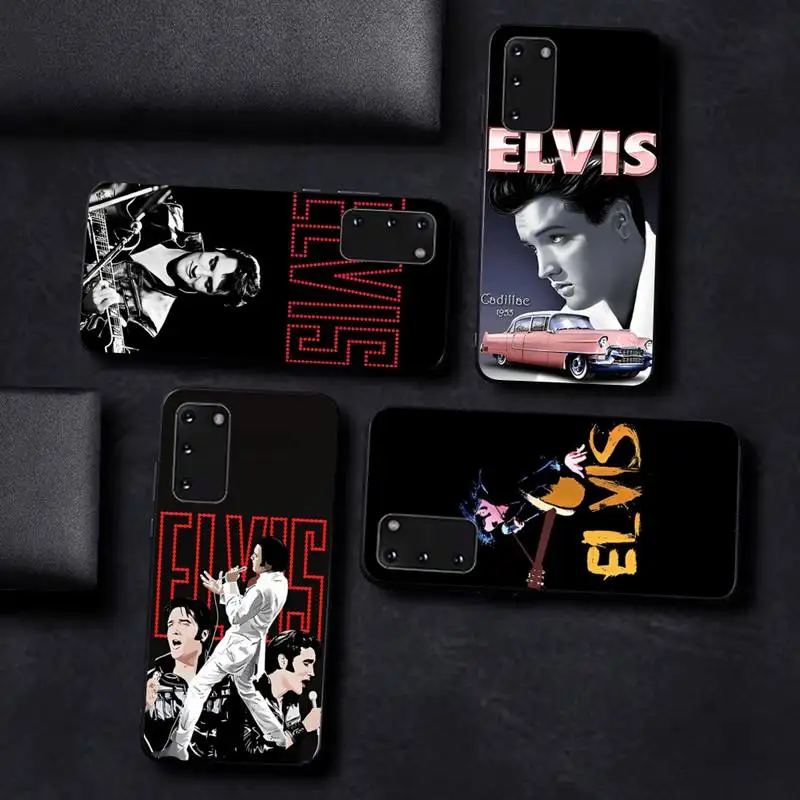 

Elvis Presley Phone Case for Samsung S10 21 20 9 8 plus lite S20 UlTRA 7edge