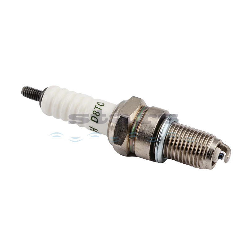 

Motorcycle spark Plug D8TC for DR8EA D8EA DR8EIX DR8EGP DPR8EA-9 DPR8EIX-9 IX24 X24ESR-U HG22 X24ESZU9 R6G A6GC for honda yamaha