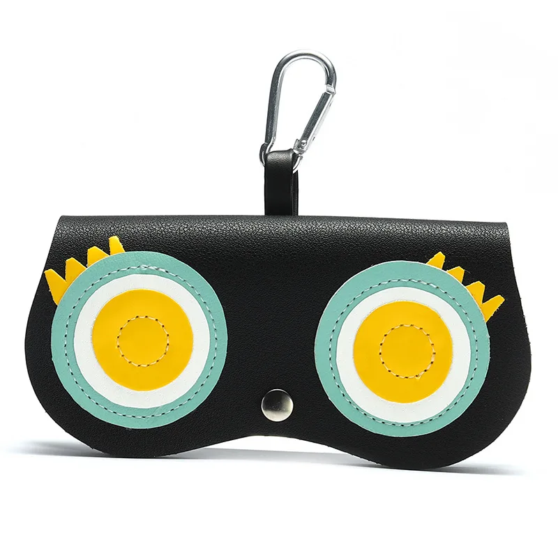 

Cute Glasses Case Eyeglass Case Anti-pressure Glasses Cover Sunglasses Clip Protective Cover Hanging Glasses Eyewear Case