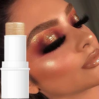 6 colors waterproof highlighter stick glitter contour bronzer face blush shimmer brighten highlight makeup illuminator cosmetic
