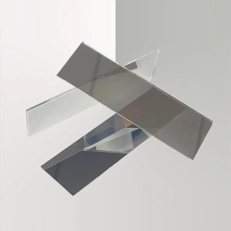 Оптический разветвитель света Зеркальный полупрозрачный полуотражающий стекла