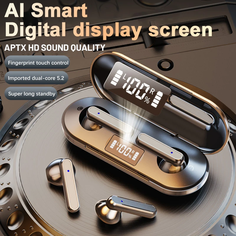 

2023 Wireless Bluetooth Headset Semi In Ear Touch Game E-sports with Super Long Endurance -------- Genshin Fone Bluetooth