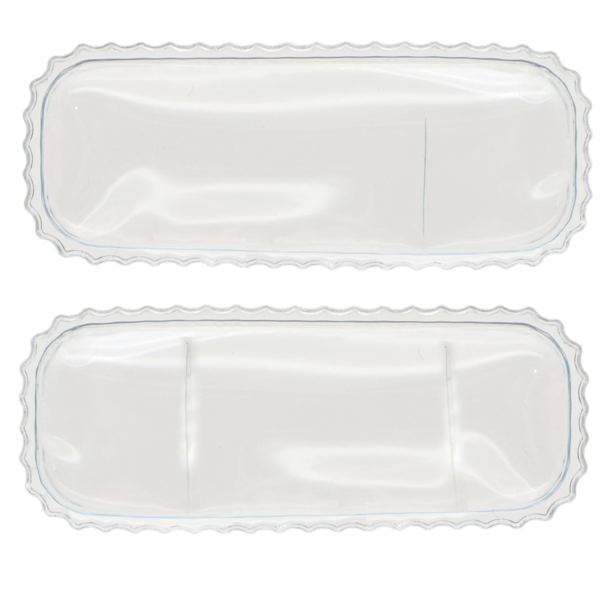 

10 шт. прозрачный ПВХ карман без наполнителя для «сделай сам» заколки для волос аксессуары для ювелирных изделий ручной работы, 10Yc18713