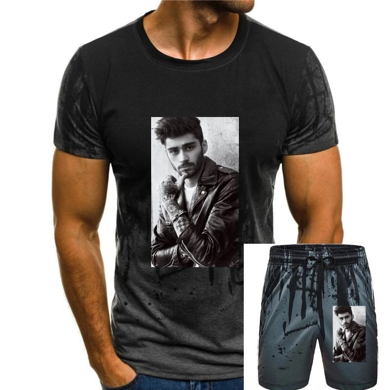 

Men t-shirt Zayn Malik Black and White T Shirt tshirt Women t shirt