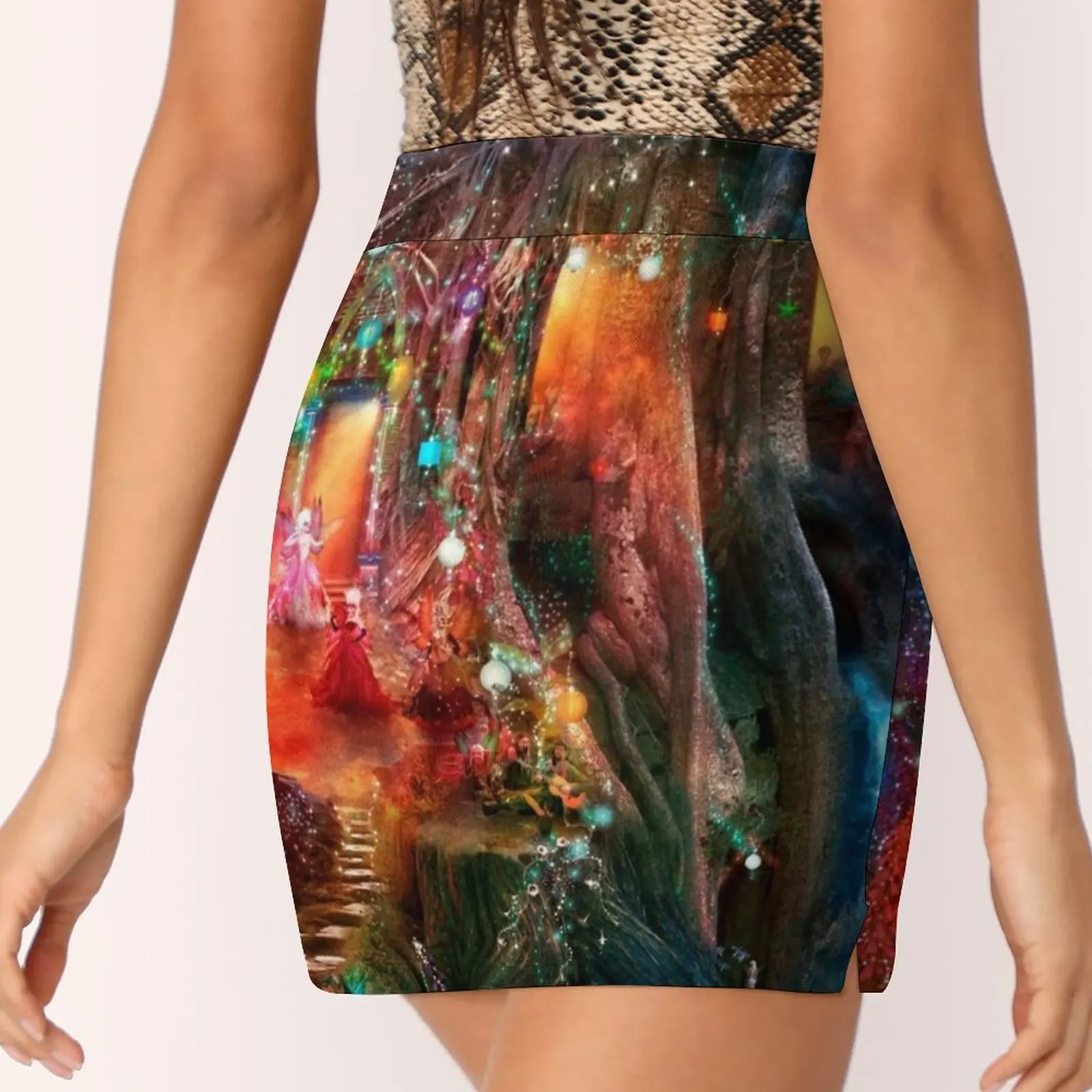 Корейская модная юбка Foxglove Ball летние юбки для женщин светонепроницаемая брючная