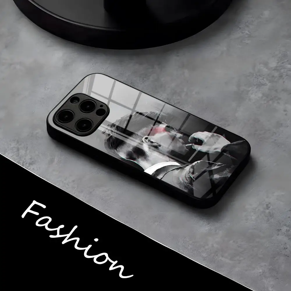Чехол для телефона с дизайном «Криминальное чтиво» для iPhone 17 Pro Max, 16, 15, 14 Pro Max, 13, 11, X, Xs, Xr, 8, 7 Plus, стеклянный чехол (art.: 3920dca756ed7) - 3920dca756ed7