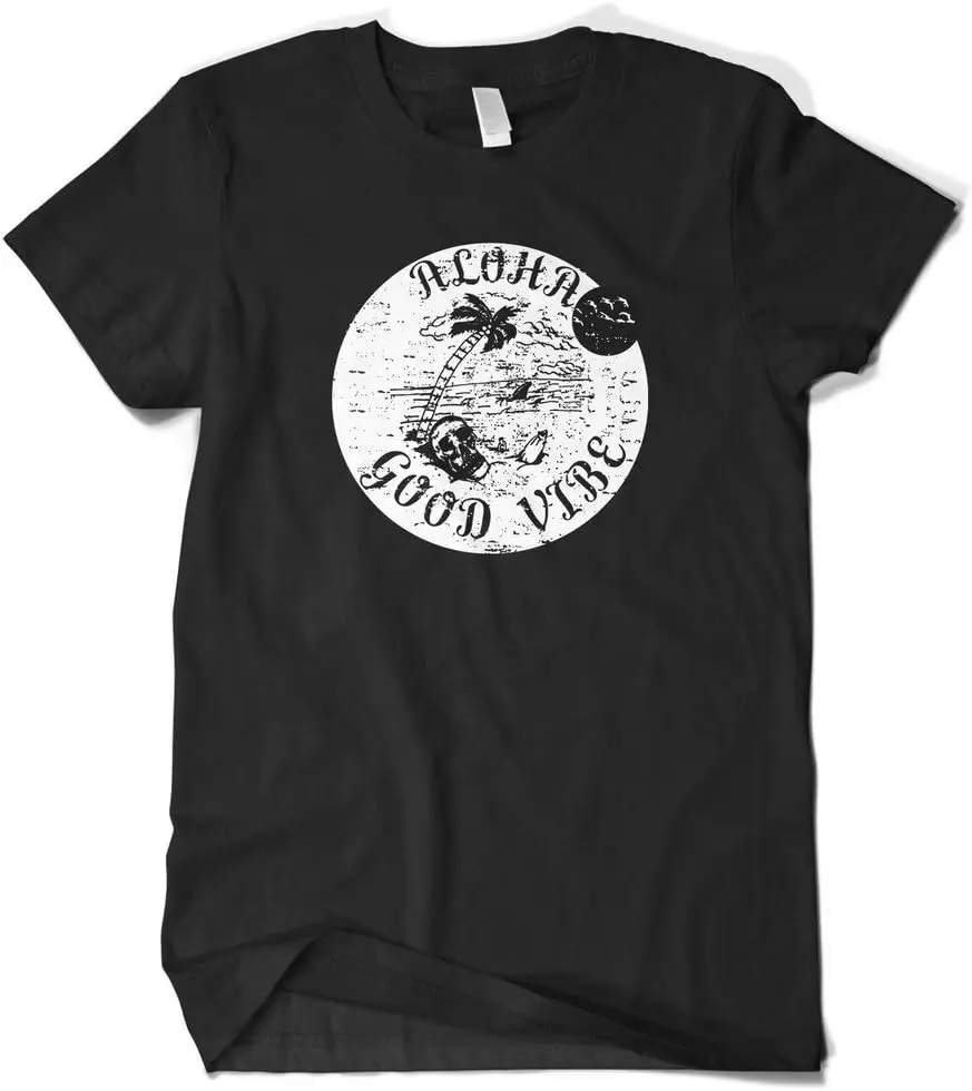 Мужская футболка Cybertela Aloha Good Vibe Paradise Island