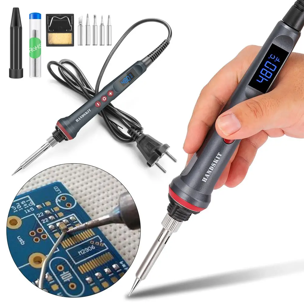 

Heat Quick Heating LCD Digital Display Soldering Accessory Constant Temperature Electric Soldering Iron Welding Tool