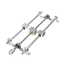 направляющие для чпу швп для чпу Набор стержней вала T8 двойные свинцовые винтовые соединительные подшипники опорный блок KP08 SCS8UU CNC часть 200 250 300 350 400 500 мм оптическая ось