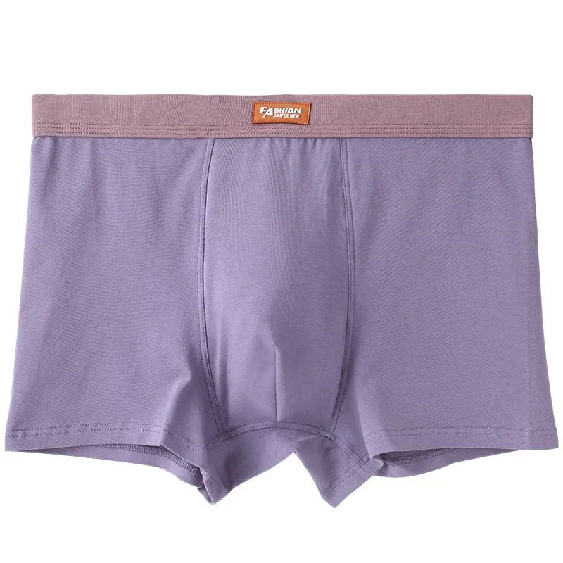 Big Size Cotton Underpants Men's Boxers Large Size Boxer Shorts Breathable Elastic Underwear Loose Seamless Male Panties Trunks