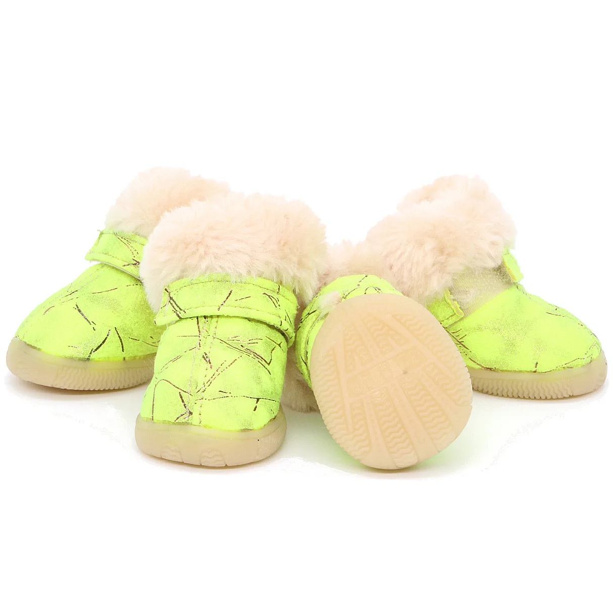 

2023 Pet Shoes Small and Medium Dog Shoes Plus Velvet Thick Winter Breathable Dog Shoes Wholesale Dog Shoes for Small Dogs