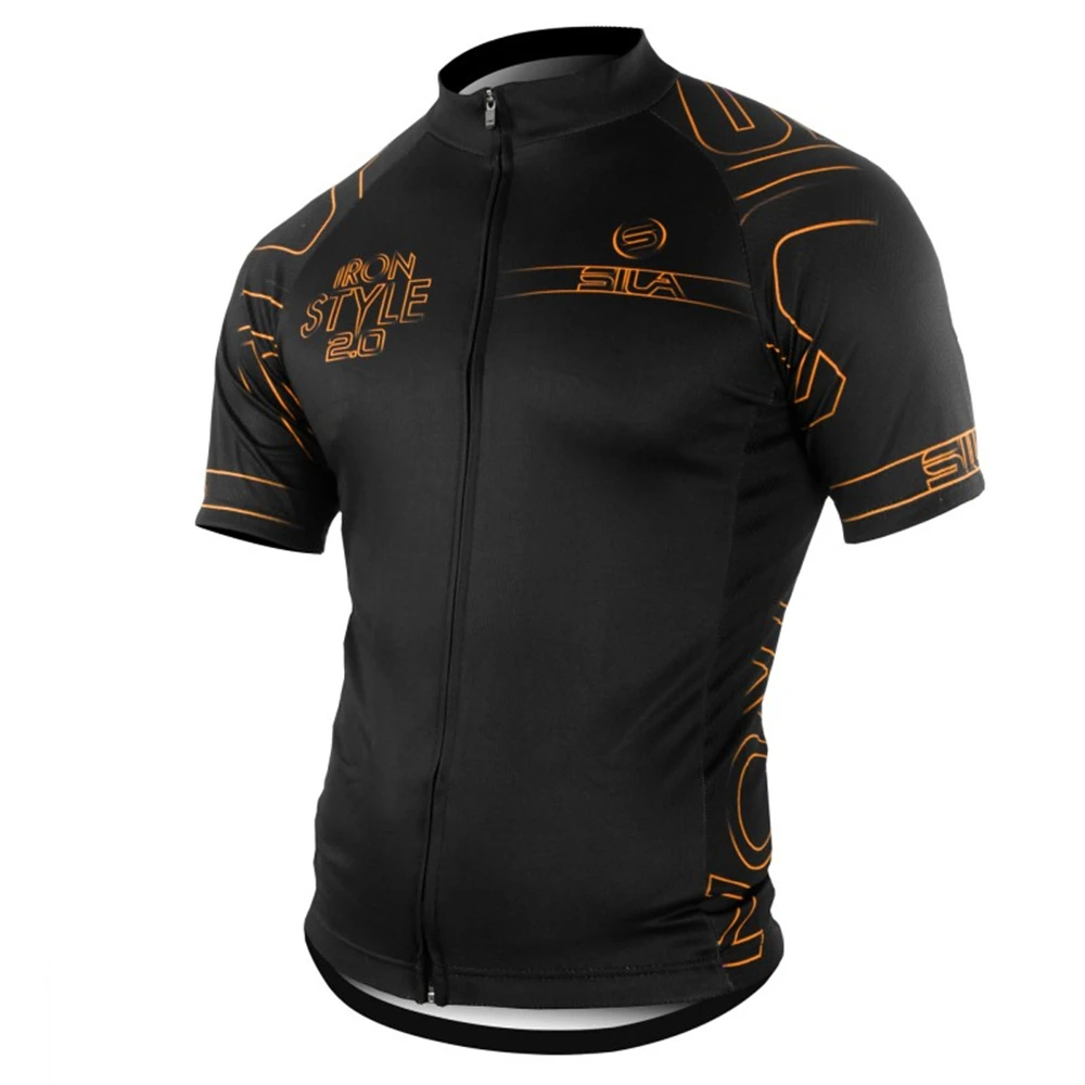 

SILA Cycling Jersey Men Short sleeve Summer Breathable Racing Sport Mtb Bicycle Jersey Bike Clothing shirt Cycling suit man