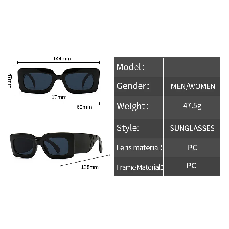 Современные новые нестандартные солнцезащитные очки в полной оправе Популярные