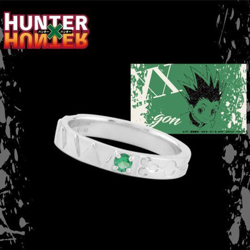 Кольца для косплея унисекс из аниме Охотник регулируемое ювелирное изделие Kurapika