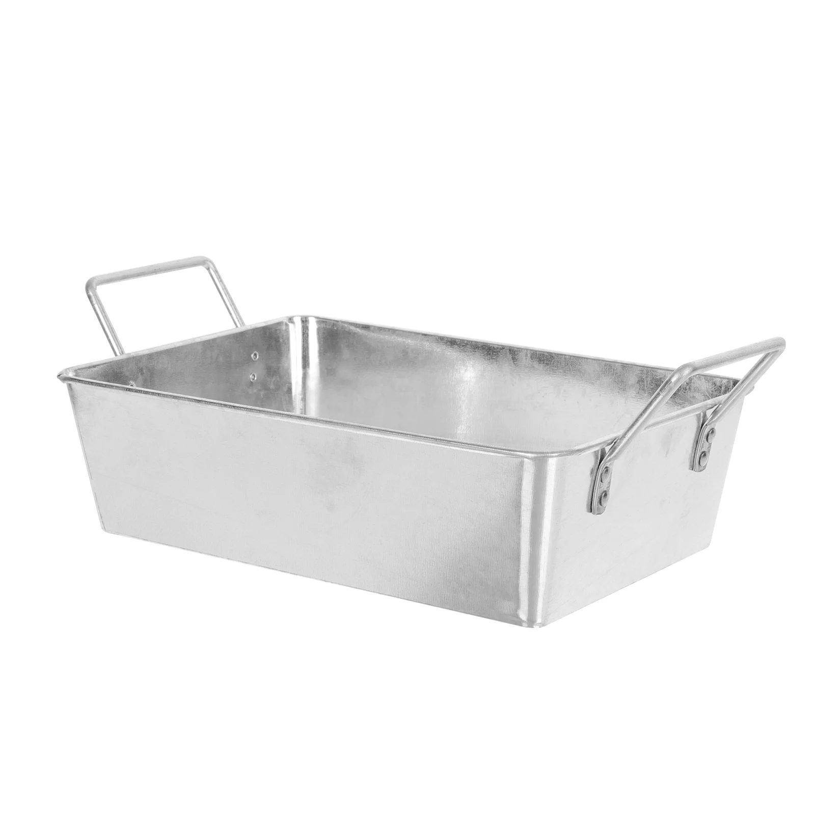 

Metaltin Buckets Tub Party Ice Pailsgalvanized Bucket Pail Plate Holder Baking Tubs Parties Drinks Drink Beverage Dish Trays