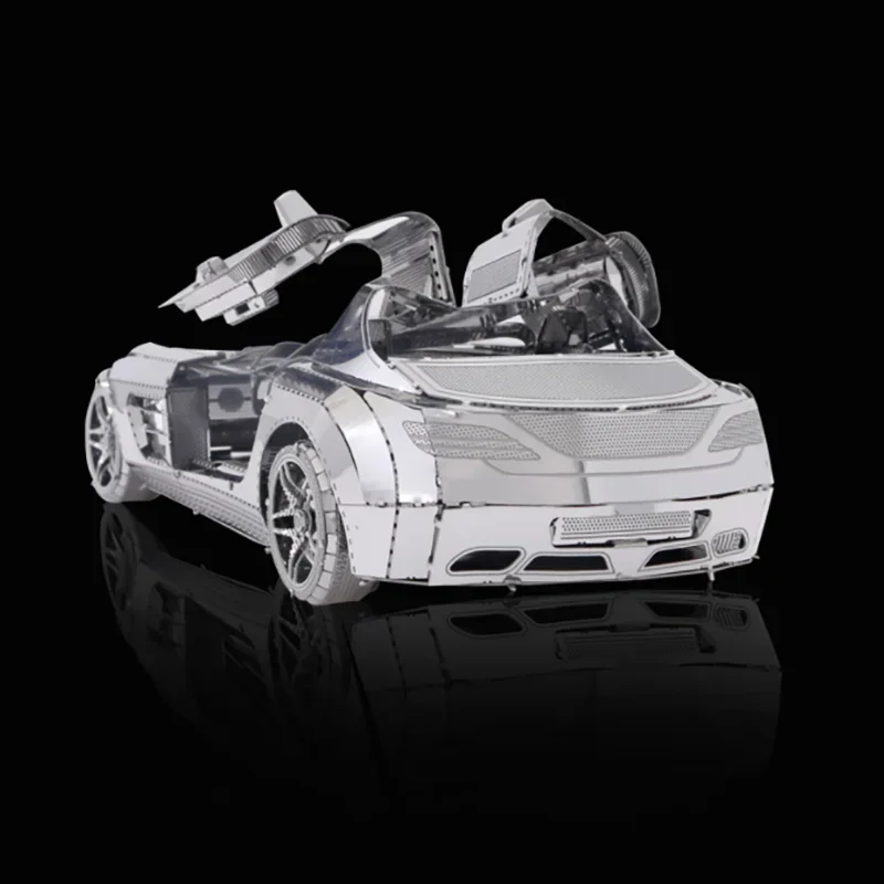 Автомобиль 3D металлический пазл модели наборы DIY Лазерная вырезка головоломки