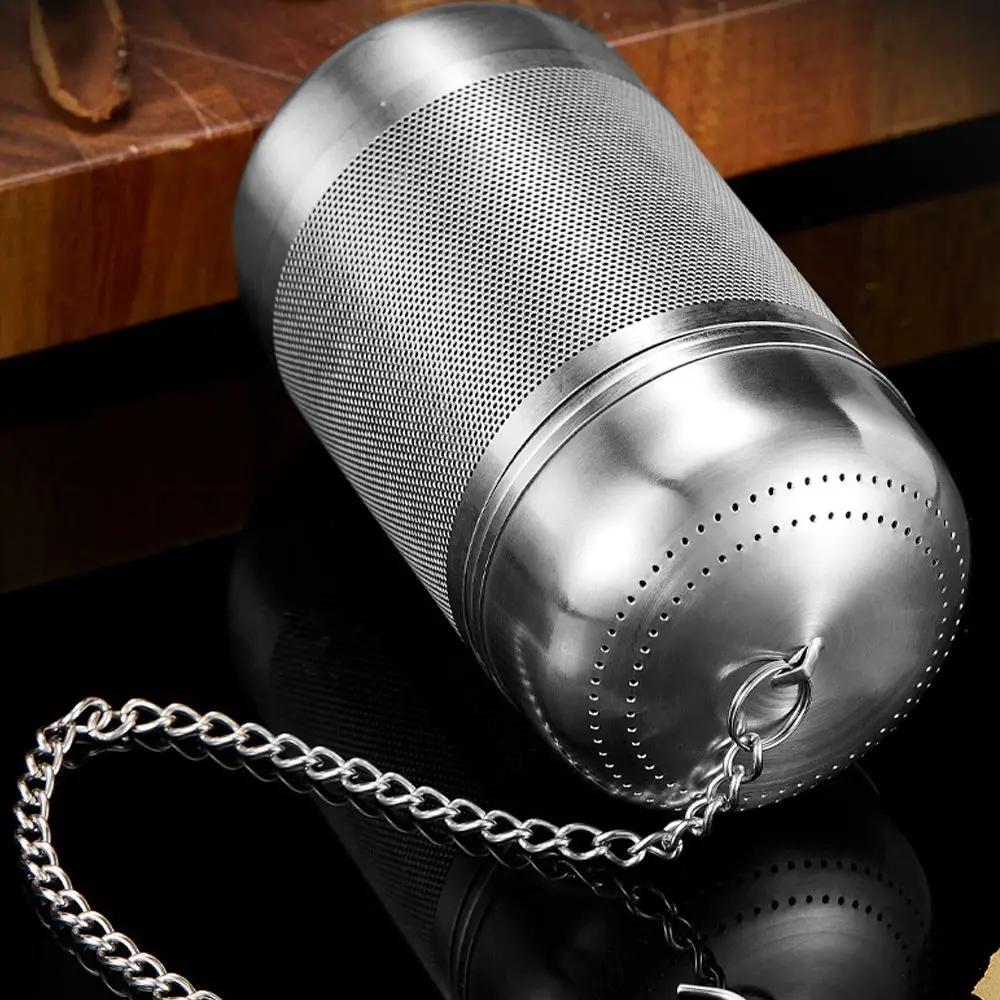 

Extra Fine Mesh for Loose Tea with Chain Hook Spices Separation Residue Tea Infuser Tea Strainers Tea Ball Tea Steeper
