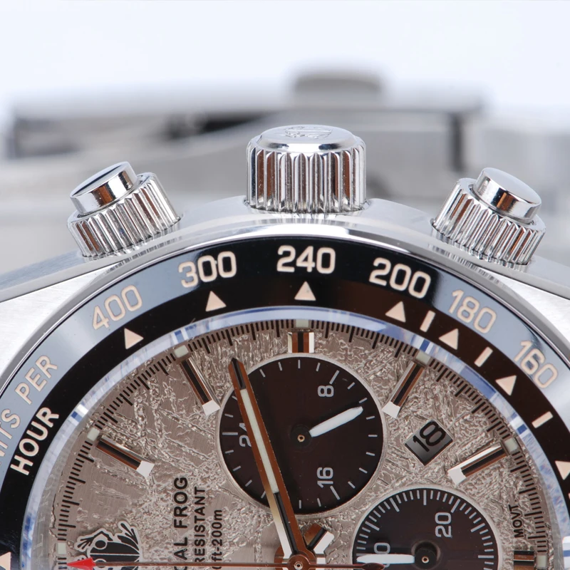 Часы мужские тактические с сапфировым стеклом 41 мм 20 бар