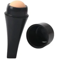 natural porous volcanic stone oil control rolling roller makeup face care tools removable for facial cleaning oil absorption